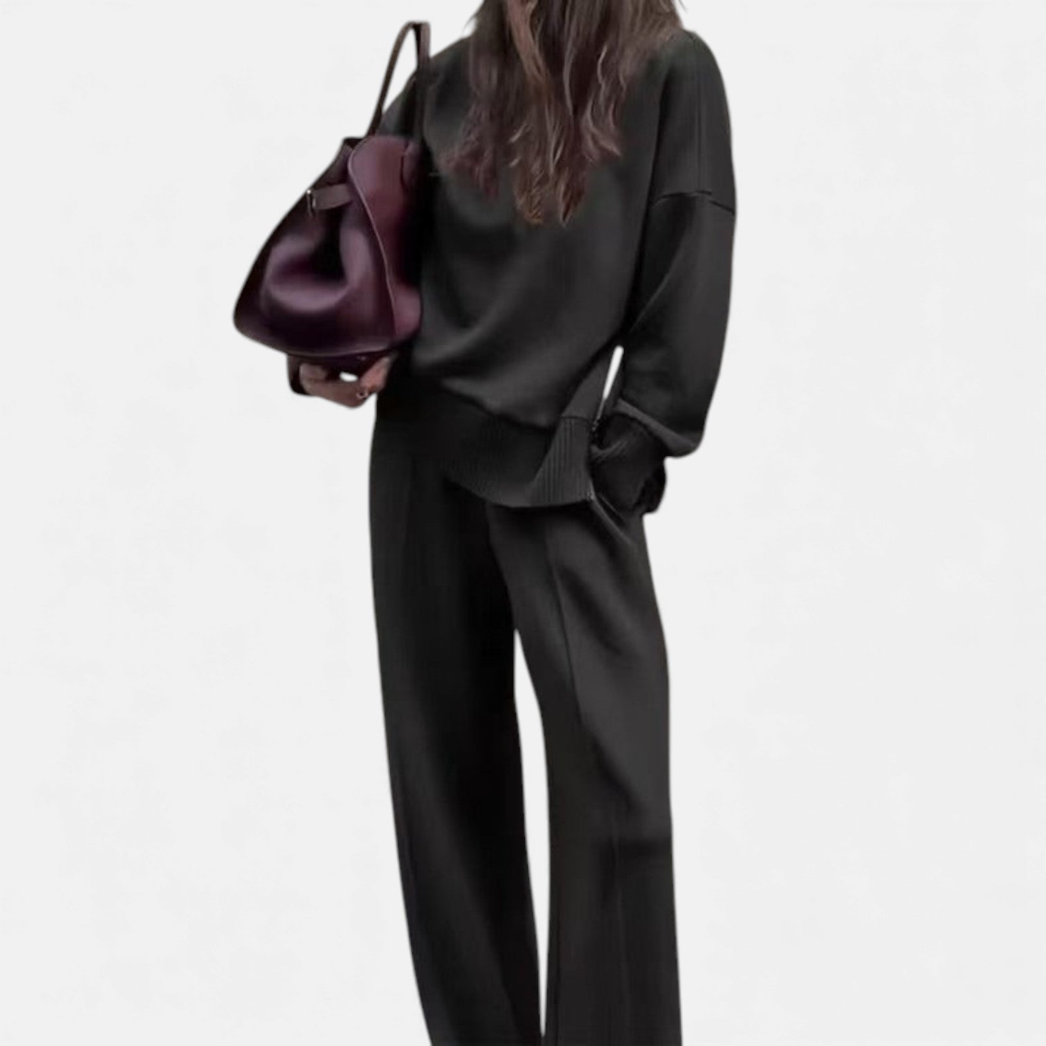 ELITA™ | Premium Ziemas Adīts Divdaļīgs Atpūtas Komplekts