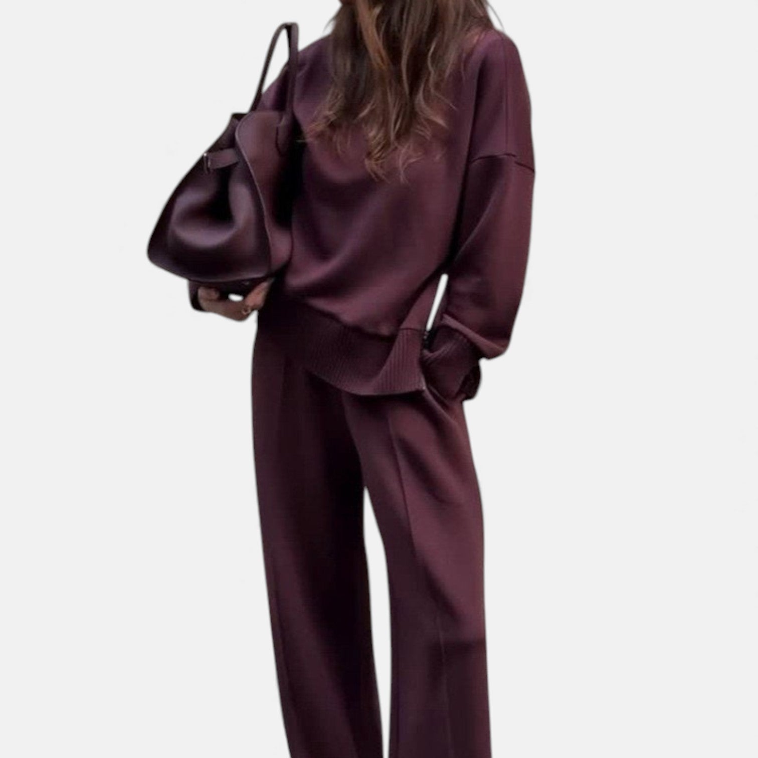 ELITA™ | Premium Ziemas Adīts Divdaļīgs Atpūtas Komplekts